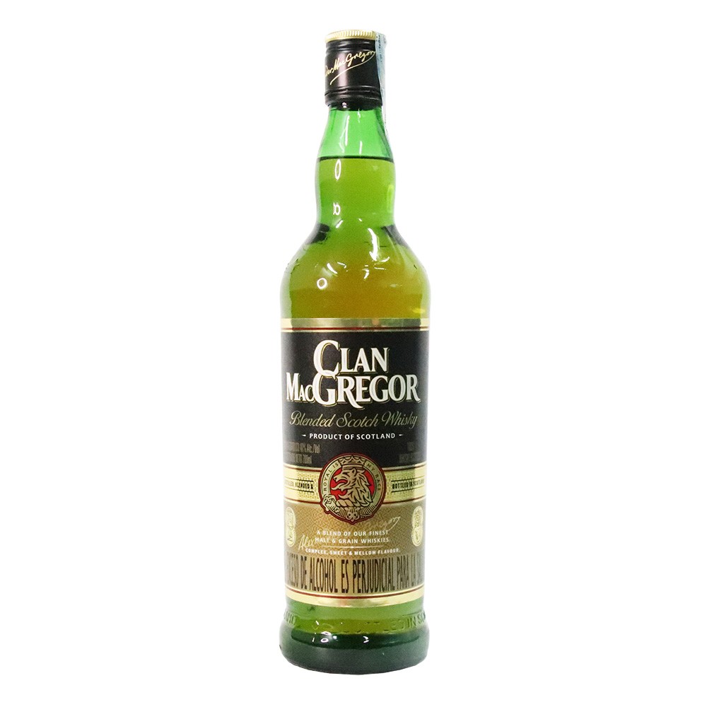 WHISKY CLAN MACGREGOR GRANTS  x 700ML