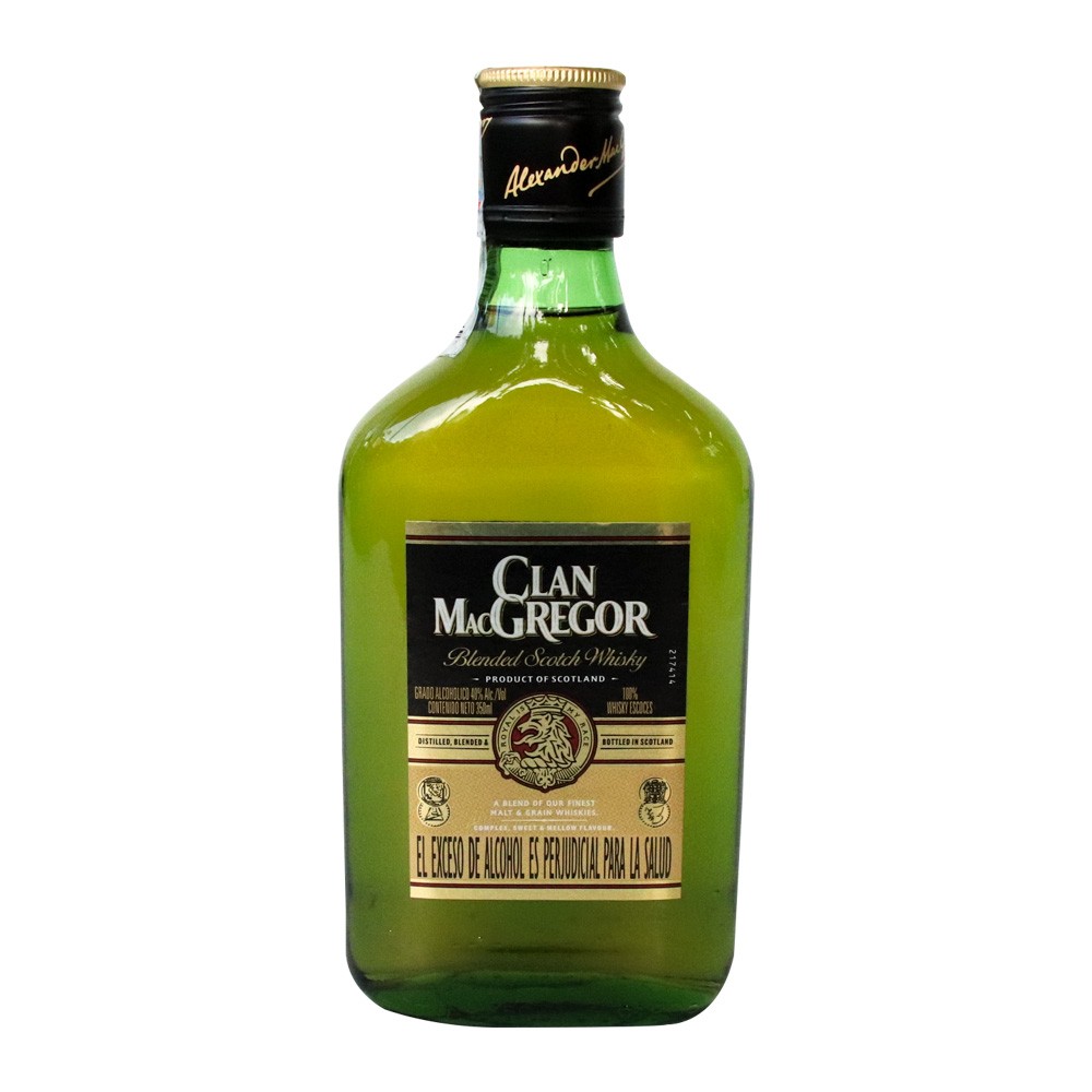 WHISKY CLAN MACGREGOR GRANTS  x 350ML