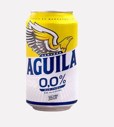 Cerveza Aguila Cero Lata x 330ml