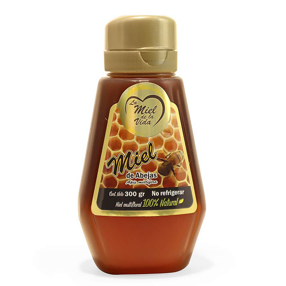 MIEL DE ABEJAS LA VIDA x 300 ML