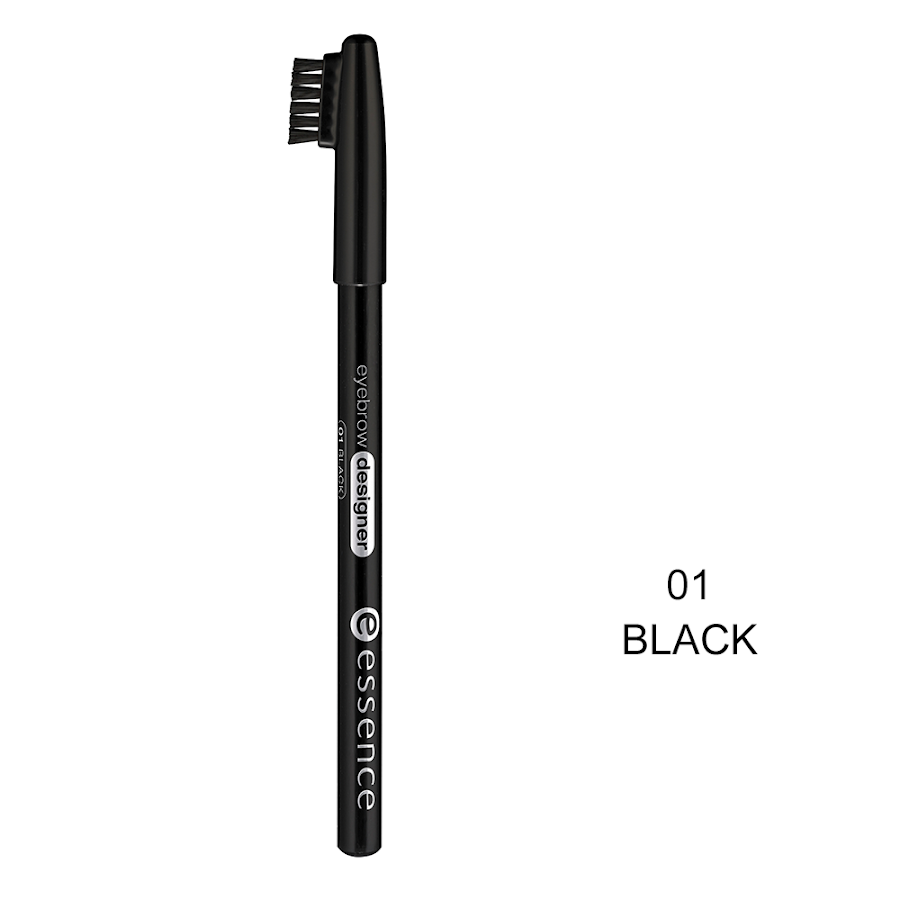 LÁPIZ ESSENCE DESIGNER BLACK CEJAS X1G. X1UND