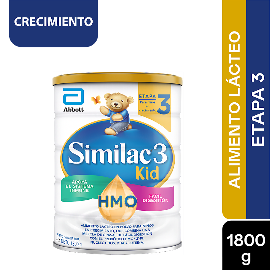 Alimento Lacteo Similac Etapa 3 KID HMO x 1800Gr