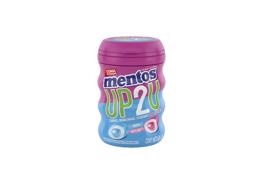 Goma de Mascar Mentos UP2U x 30und