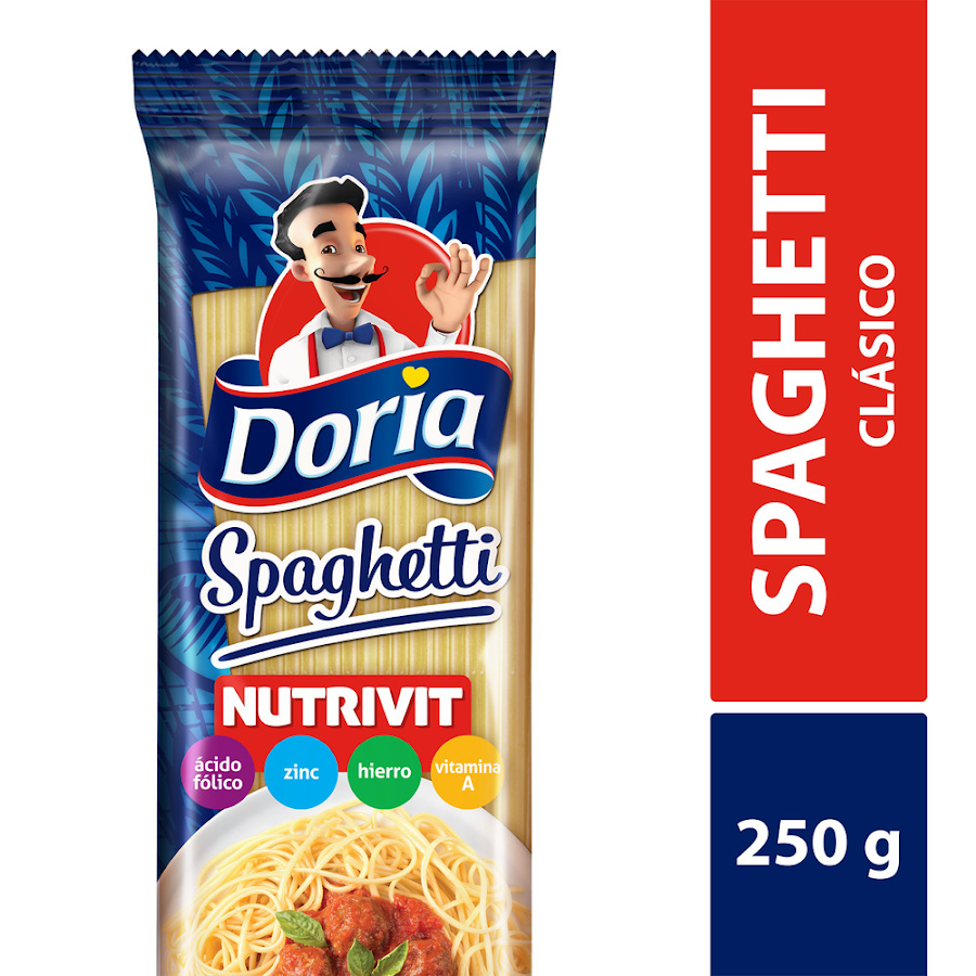 Pasta DORIA Spaghetti Nutrivit x250g