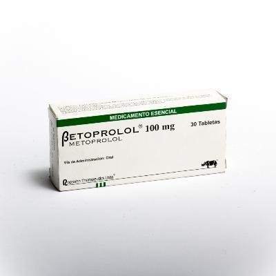 Betoprolol 100Mg Tabletas Caja X30Tab Rophson Metoprolol