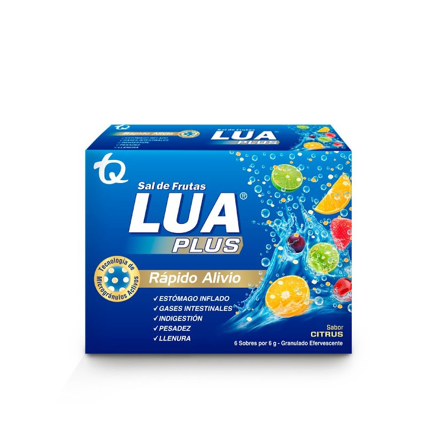 Sal de Frutas Lua Plus Caja x 6 Sobres