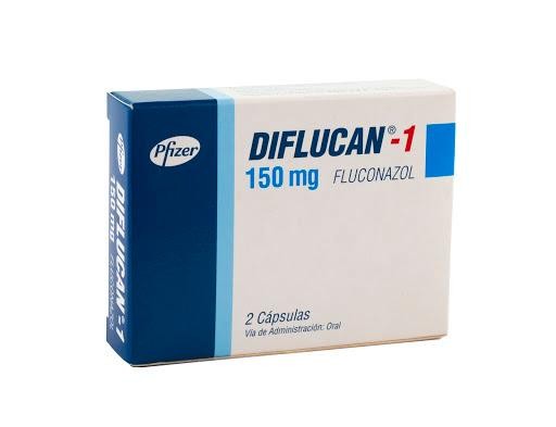 DIFLUCAN-1 150mg Cápsulas Caja x2Cap. PFIZER Fluconazol