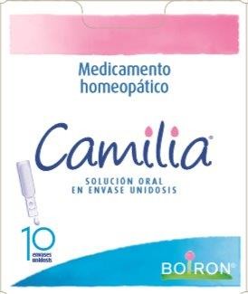 Camilia Solucion oral Unidosis Caja x 10 sobres Medicamento homeopático Boiron