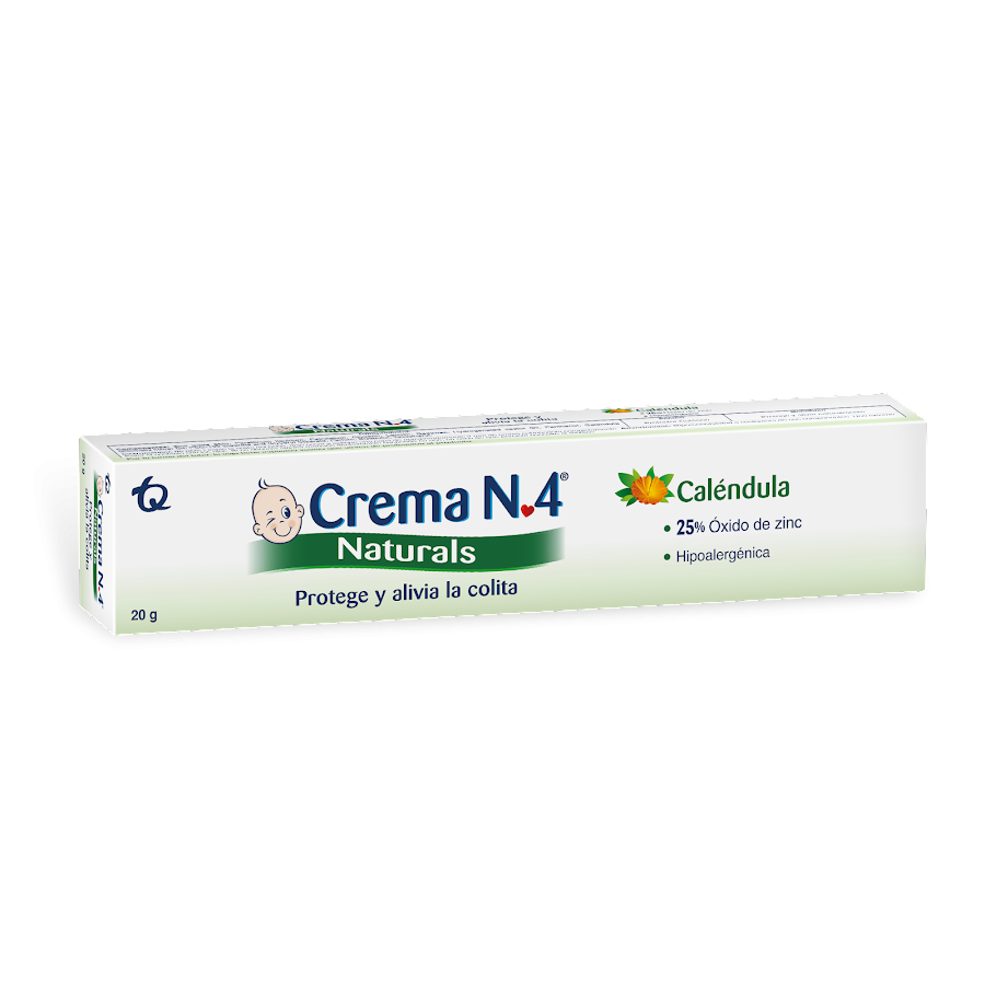 Crema Anti Pañalitis CREMA N4 Natural Tubo x20g