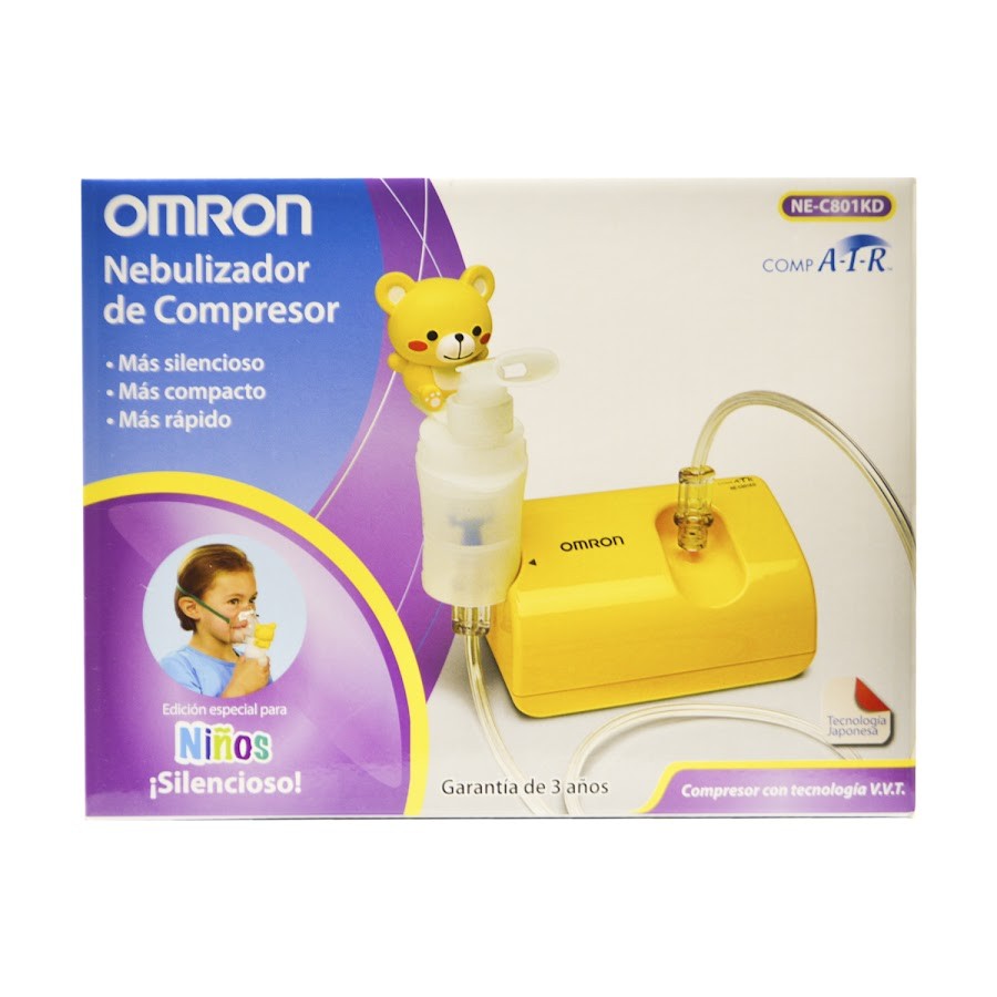 NEBULIZADOR DE COMPRESOR NIÑOS OMRON NE-C801KD