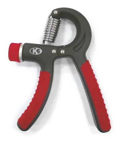 Ejercitador de Antebrazo Ajustable K6 Fitness HandGrip Pro x 1und