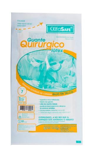 Guante Alfa Trading Estéril Par Talla 7 X1Und.