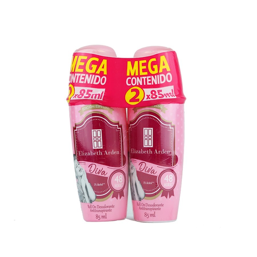 OFERTA DESODORANTE ELIZABETH ARDEN DIVAS MEGA CONTENIDO X85MLX2UND