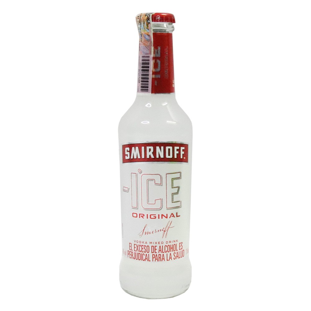 APERITIVO VODKA SMIRNOFF ICE VIDRI*275ML