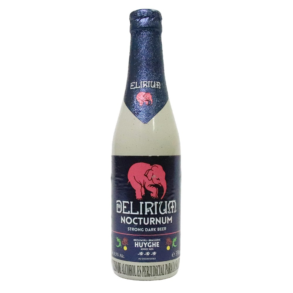CERVEZA BELGA DELIRIUM NOCTURN BOT*330ML