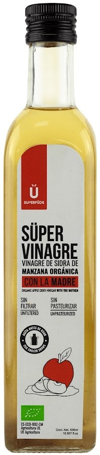 Vinagre de Cidra de Manzana SuperFüds x 500Ml