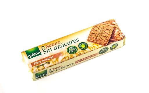 Galletas Gullón Fibra Integral Diet Nature Sin Azúcar Paquete X170G.