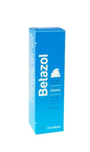 Betazol 0.05% Espuma Frasco x50g. MEDIHEALTH Clobetasol Propionato