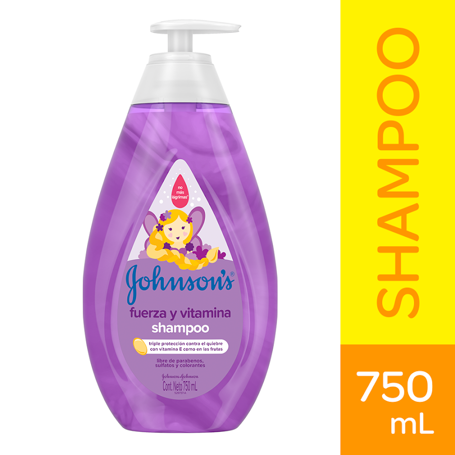 Shampoo Johnson Baby Fuerza Y Vitamina X750ml