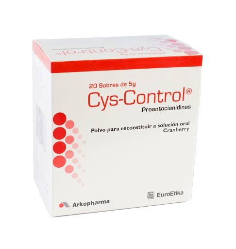 Cys-Control Sobres Caja x20Sob. Euroetika Proantocianidinas