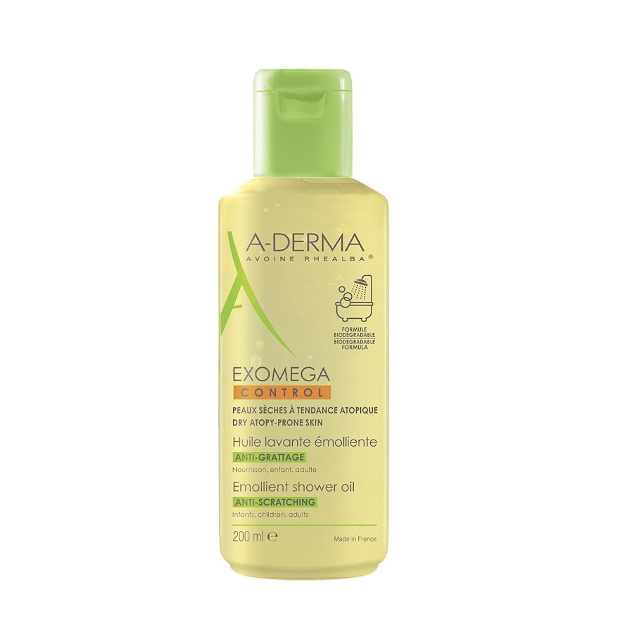 Aceite de Ducha A-Derma EXOMEGA Control x200ml