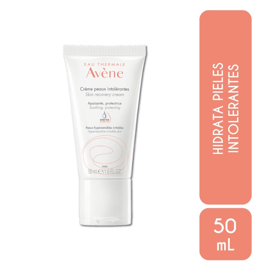 Crema Avene Pieles Intolerantes. Hipersensibles e Irritables  x50ml