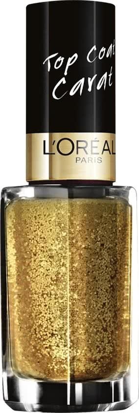 ESMALTE LOREAL PARIS COLOR RICHE TOP COATS 910 GOLD CARAT X 5ML