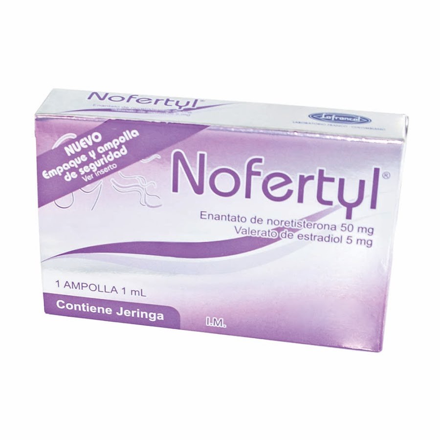 Nofertyl 50/5mg Amp. Caja x1Amp. LAF Enantato Noretisterona Estradiol