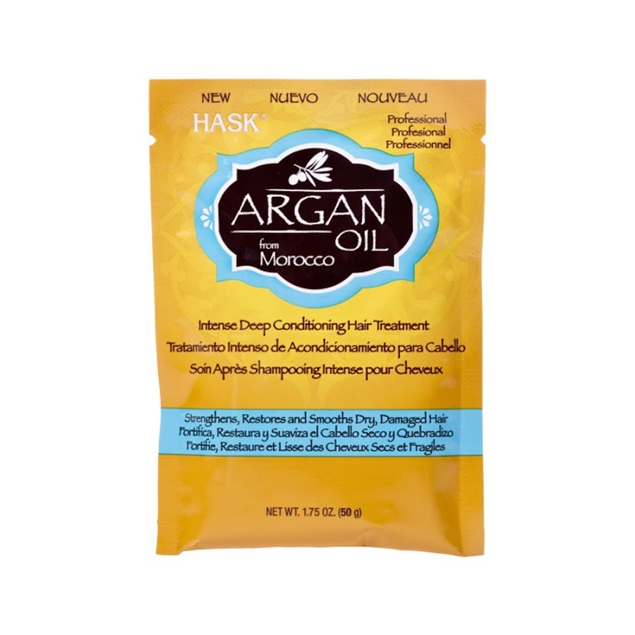 Acondicionador Hask Reparación De Aceite De Argán Sachet x50ml