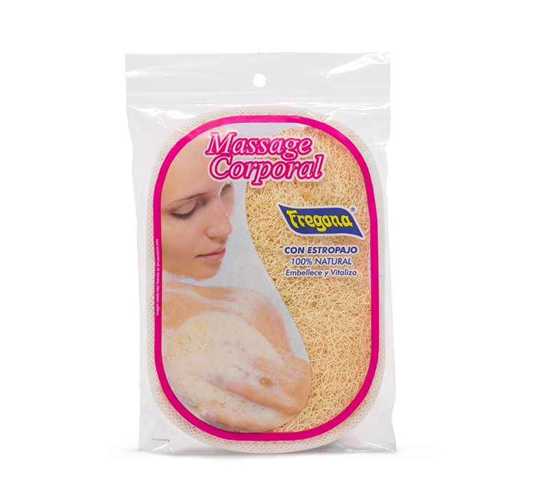 Estropajo Fregona 100% Natural Naranja x1und