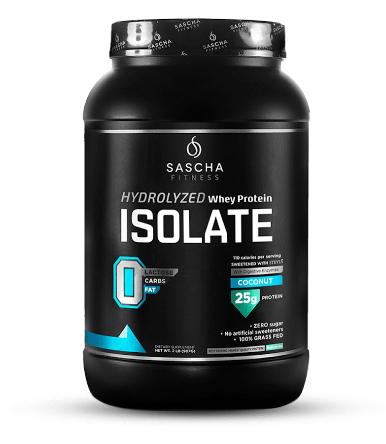 Proteina Isolate Sascha Fitness Coco x 907gr