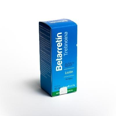 Betarretín 0.05% Loción Frasco x60ml. MEDIHEALTH Ácido Retinoico