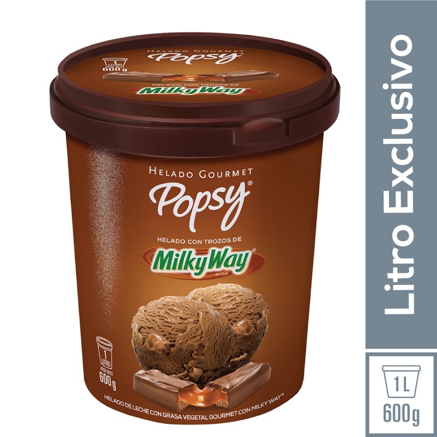 Helado POPSY Milky Way x1L.