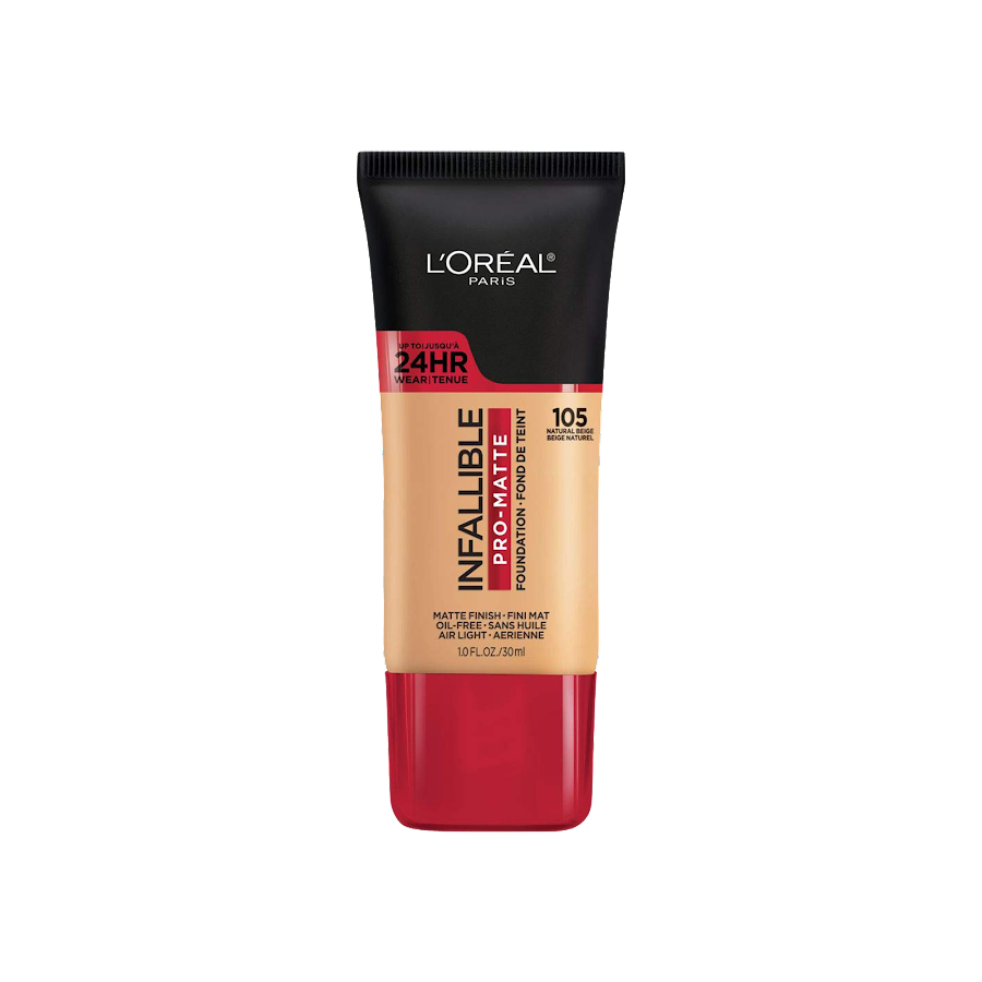 Base Loreal Paris Infallible Pro Matte - 105 Natural Beige30 Ml