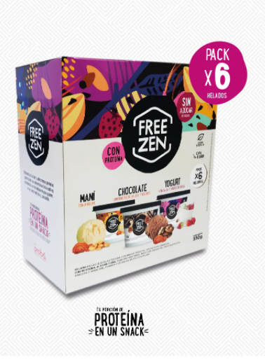 Helado Freezen Surtido Rojo Pack x6 und x510gr