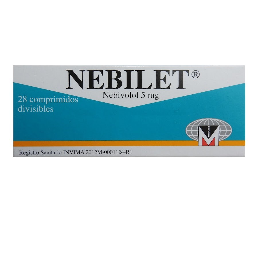 Nebilet 5Mg Menarini Nevibolol Comprimidos Caja x 28Com
