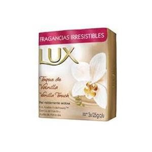 Jabón LUX Toque de Vainilla Hidra florales y Vainilla x125g. x3Und.