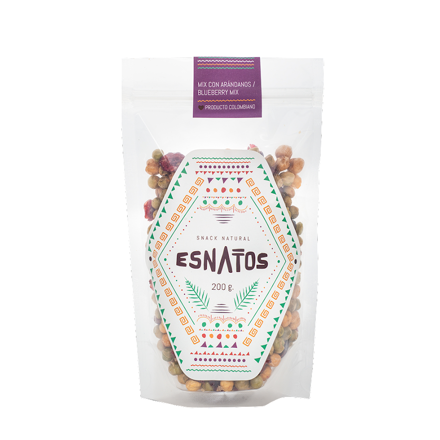 Snack Mix Arandanos Esnatos Natural x 200Gr