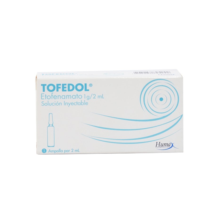 Tofedol Humax Etofenamato 1Gr Solucion Inyectable x 1Ampolla de 2Ml