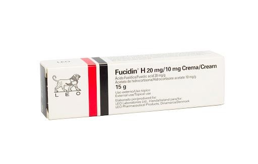 Fucidin H 20/10Mg Crema Tub.x15G. Biopas Ácido Fusídico Hidrocortisona