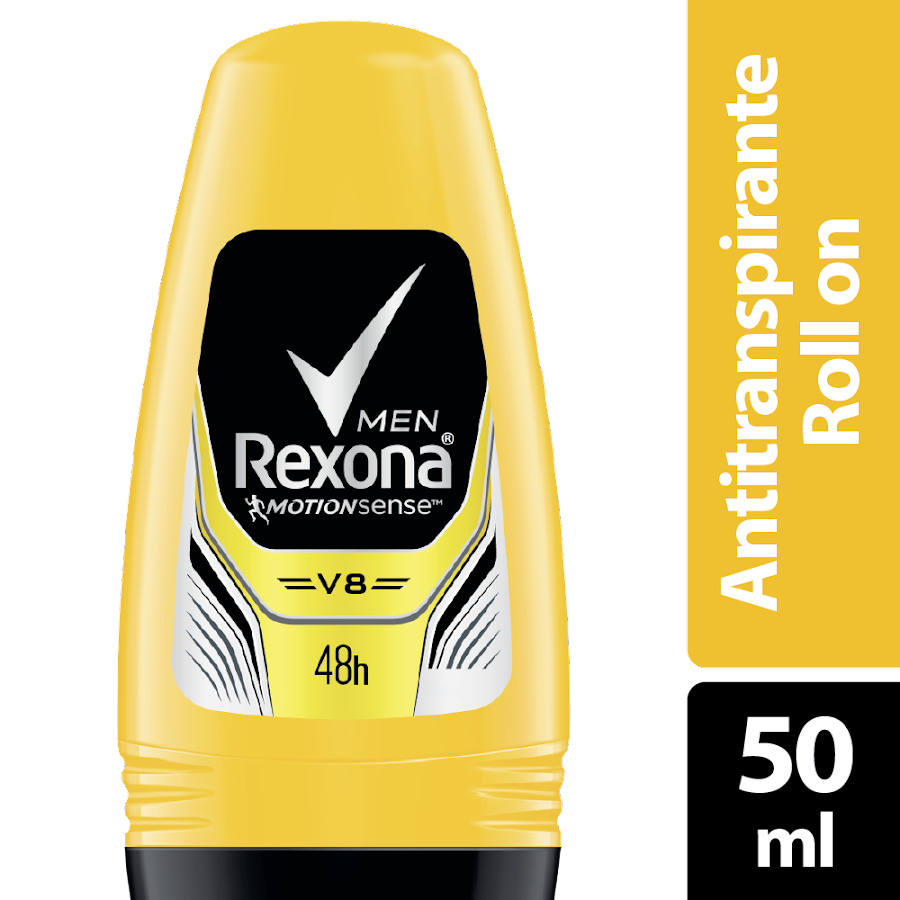 Desodorante REXONA Men V8 48H Roll On x50g