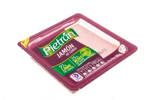 Jamón PIETRÁN Estándar Libre de Grasa Reducido en Sodio x230g.