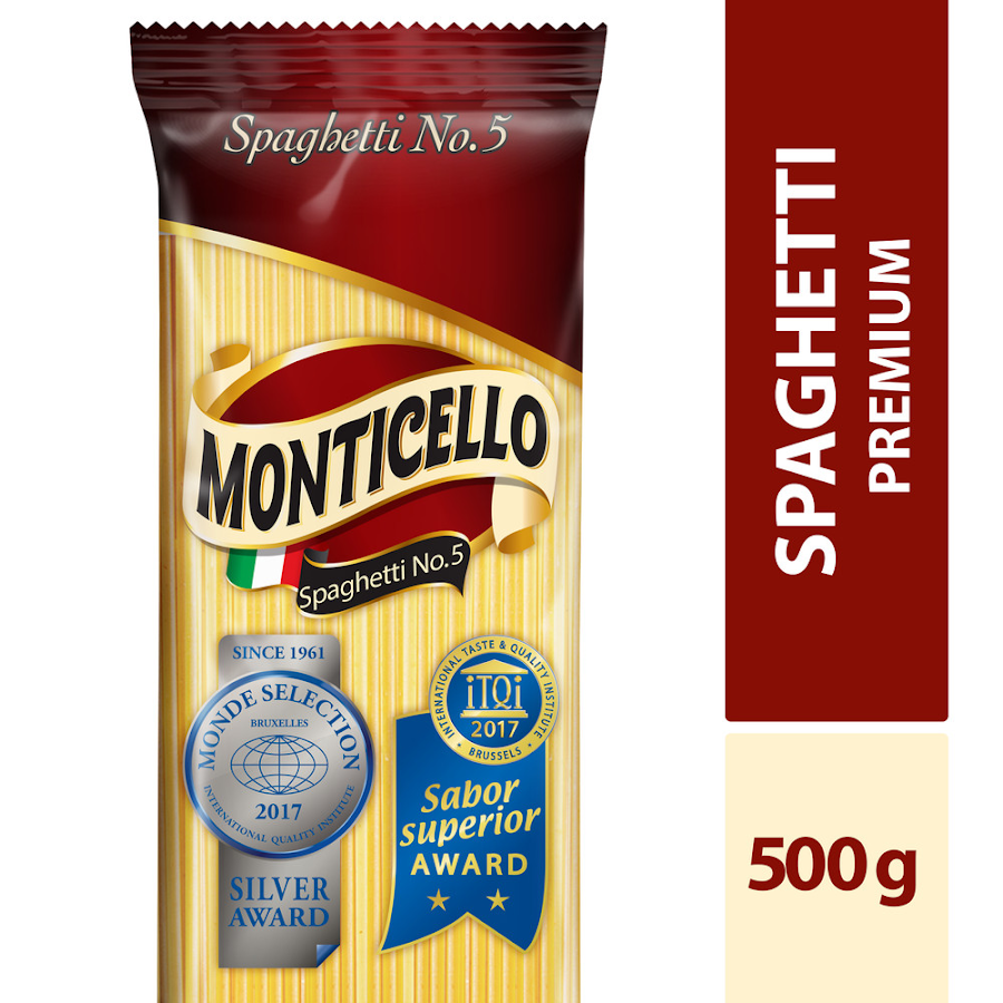 Spaghetti Pasta Monticello N°5 x 500Gr
