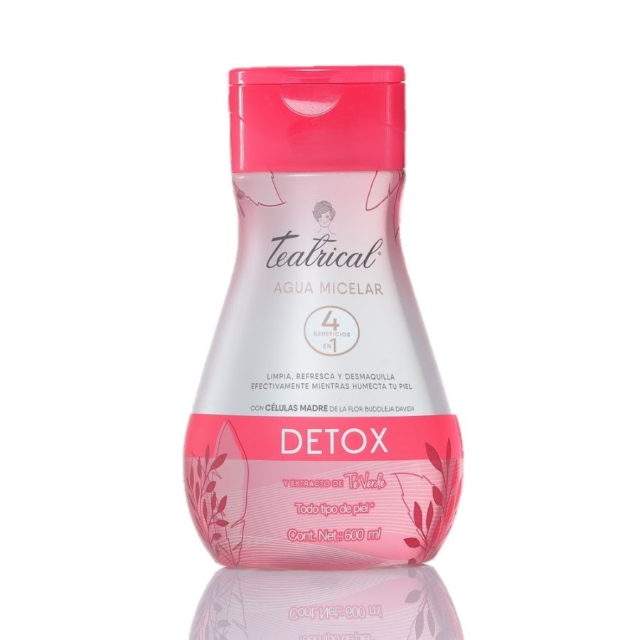 Agua Micelar Teatrical Detox Te Verde x 600Ml