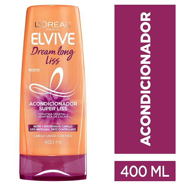 Acondicionador Loreal Elvive Dream Long Liss x 400Ml