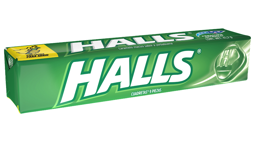 Menta Halls 9s Yerbabuena 2Gr