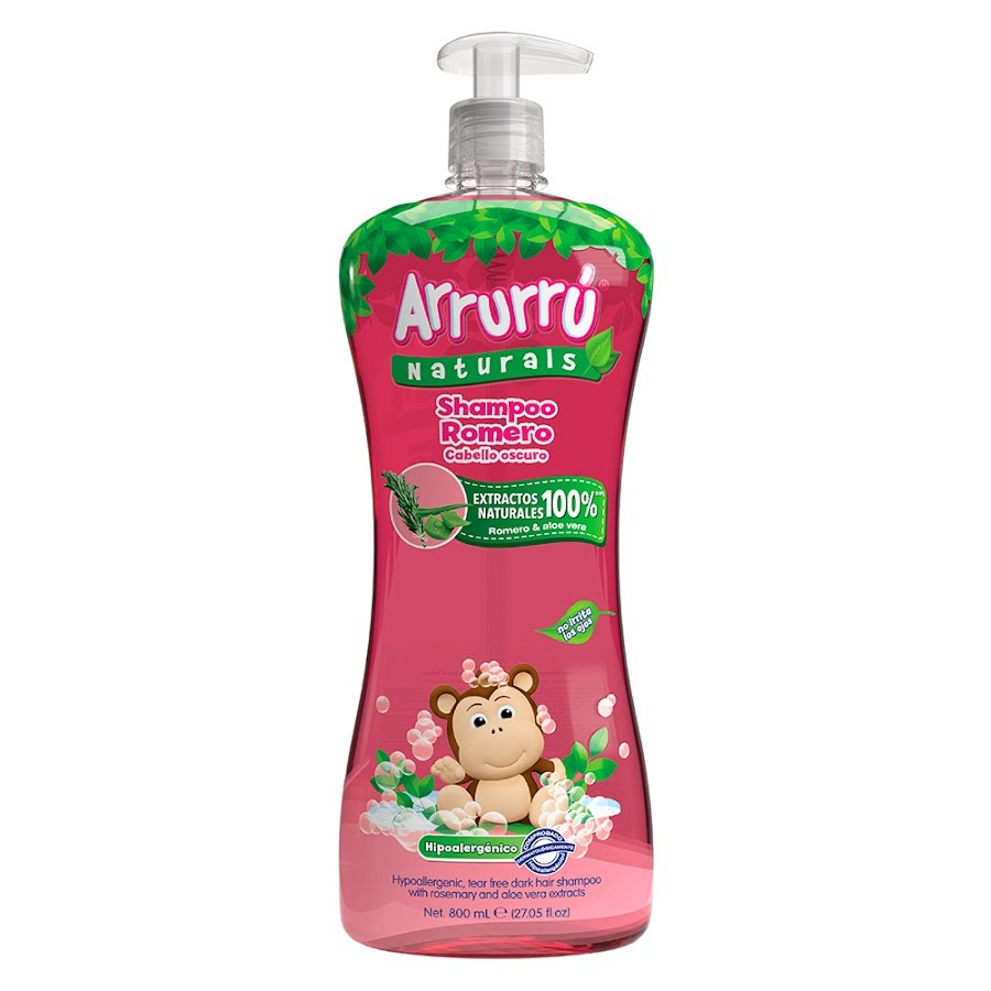 Shampoo Arrurrú Romero X800ml