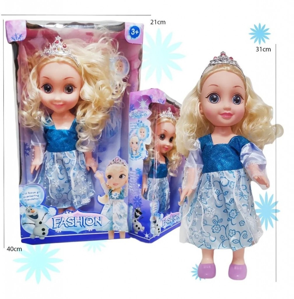 MUÑECA FROZEN ELSA JUGUETE JUGUETERIA JUEGOS DJ0179-1