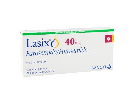 Lasix 40Mg Comprimidos Caja X20Com. Sanofi Furosemida