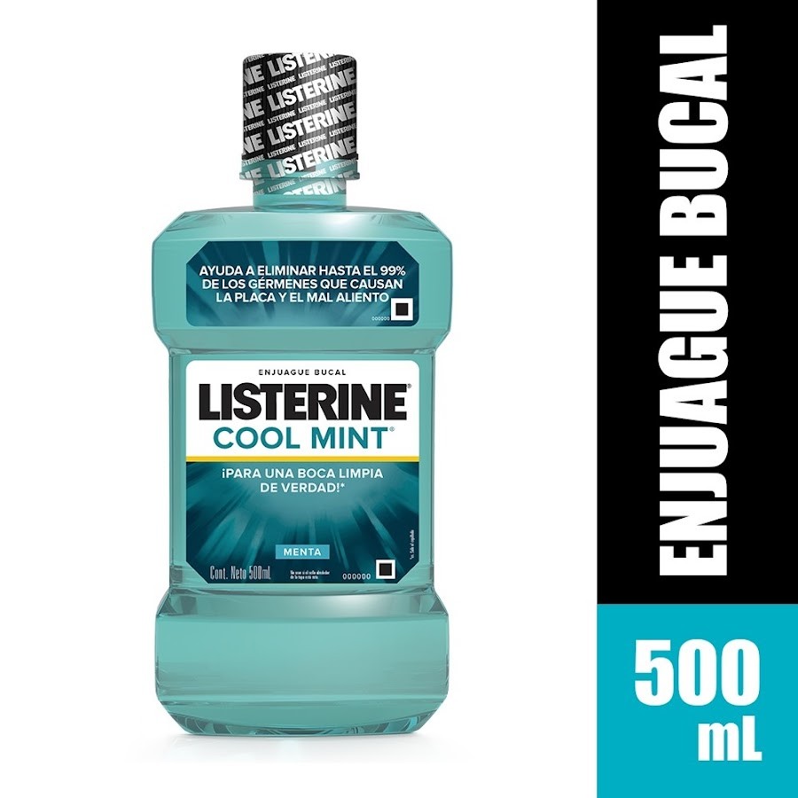 Enjuague Bucal Listerine Cool Mint X500ML
